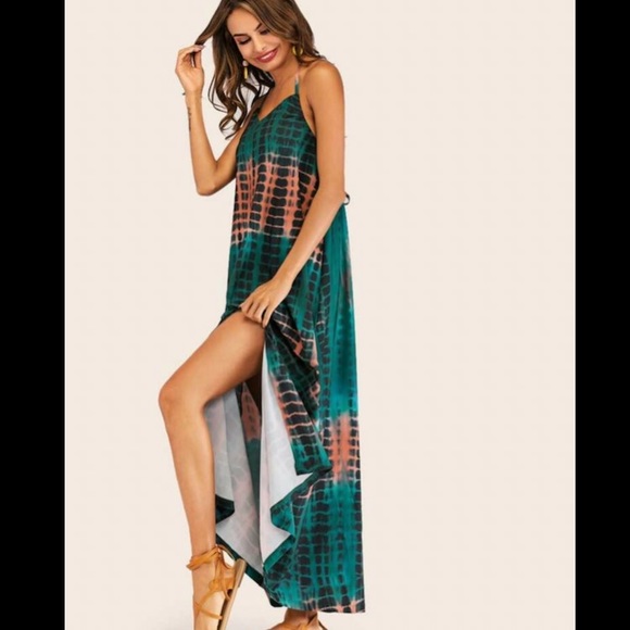 🆕NEW!🛍 Summer Sunset Maxi Dress ☀️ - Picture 4 of 6